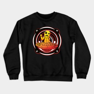 DJ Alien Rave Vinyl Crewneck Sweatshirt